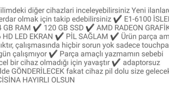 Laptoplardan anlayan biri yardımcı olabilir mi?