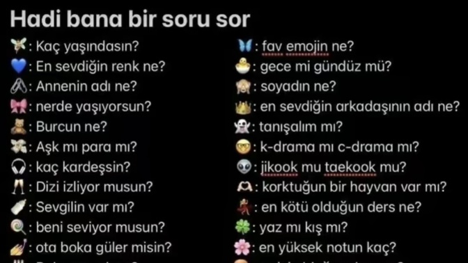 Az önce böyle bişey görüp özendim, biz de yapalım, sorun bakalım. Nasıl fikir🥳?