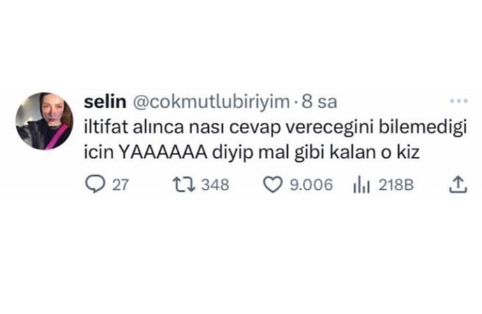 İltifat edilmesinden hoşlanır mısınız, nasıl tepki verirsin?