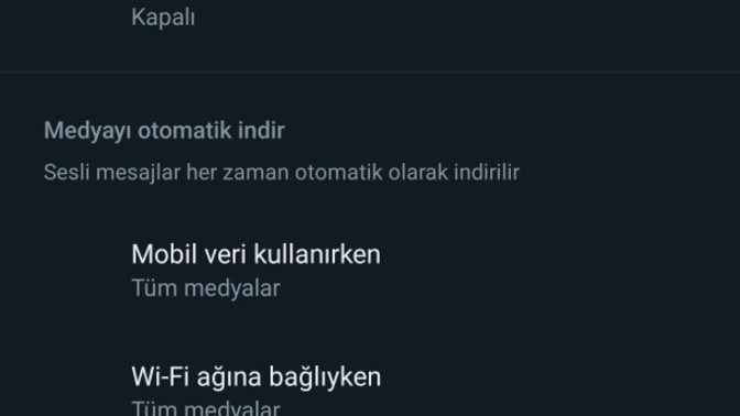 WhatsApp medya kalitesi seçeneği yok, neden?