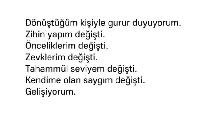 Dönüştüğün kişiden memnun musun?
