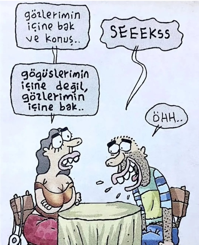 Konuşurken karşınızdaki kişinin gözlerinin içine bakarakmi konuşursunuz?