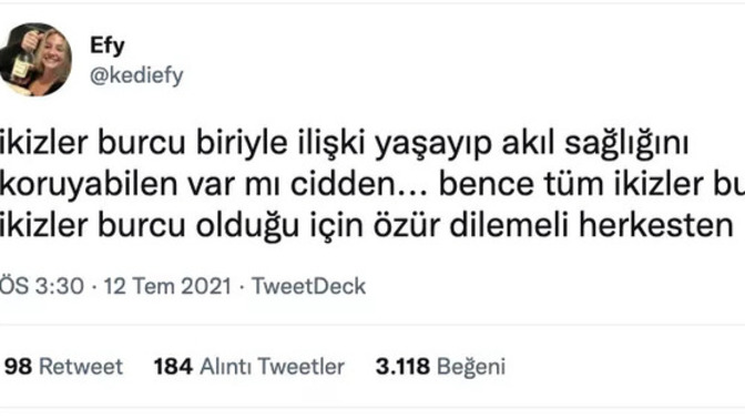 Sevmediğiniz burçlar var mı, varsa hangileridir?