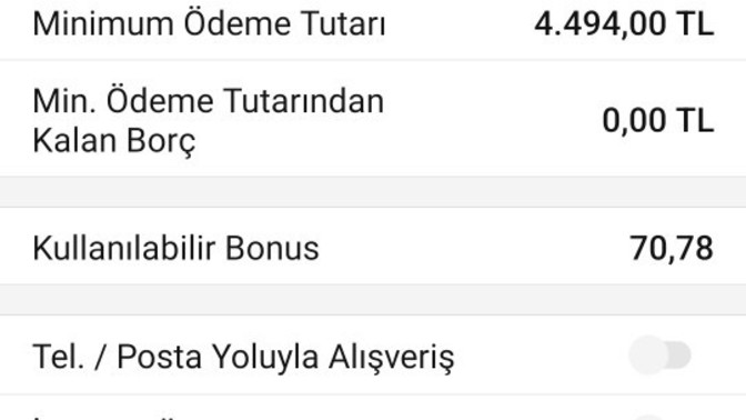192.000 TL kredi kartınız olsa ne yaparsınız?