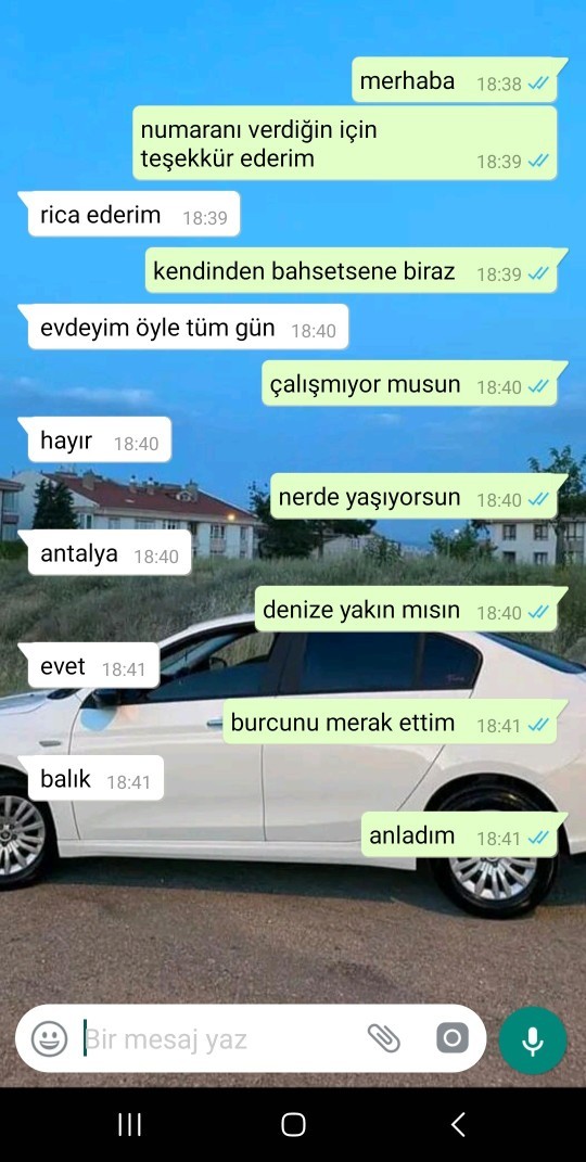 Bi kızla tanıştım numarasını verdi ama düm düz cümleler hiç konuşmuyor sorduklarıma cevap veriyor sadece aklıma konu gelmiyor?