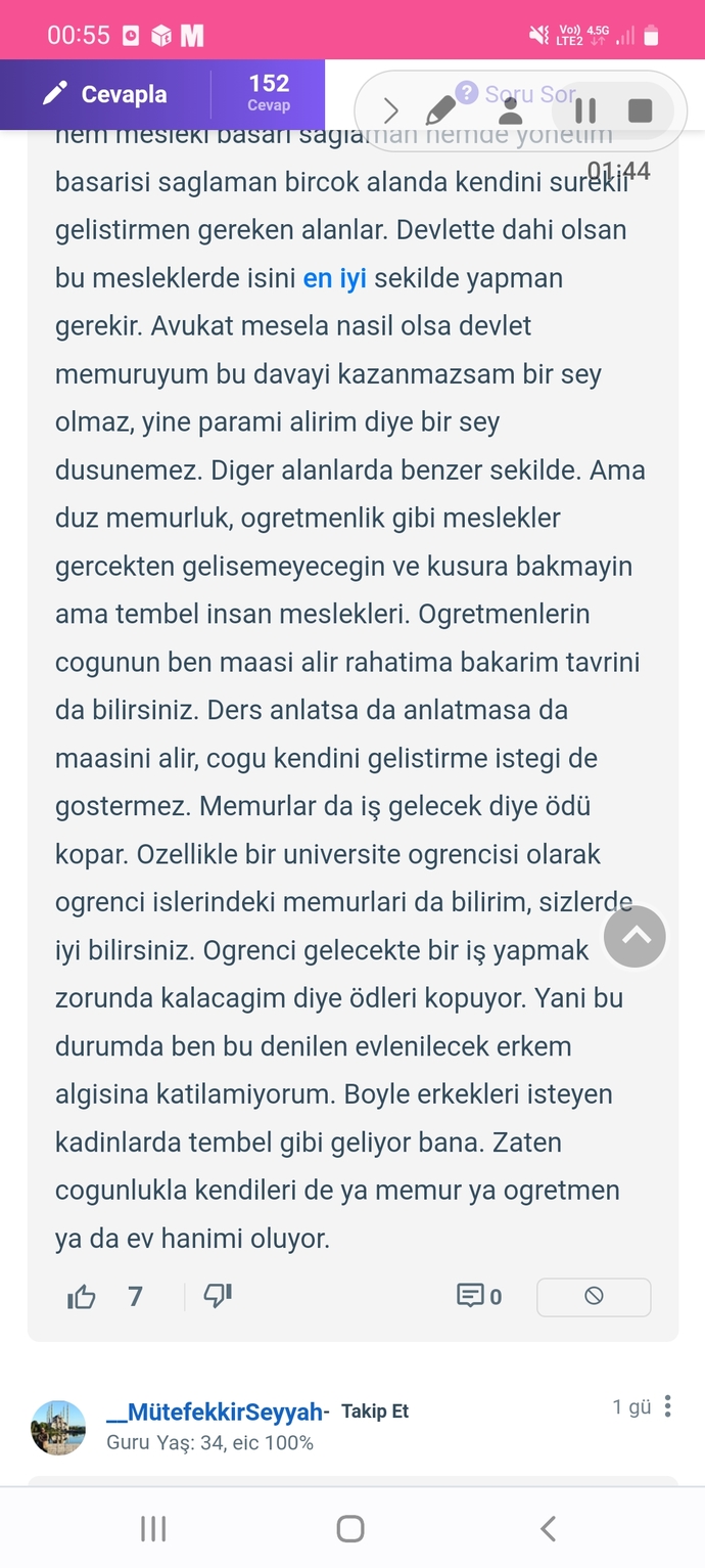 Öğretmen milletini neden kıskanıyorsunuz?