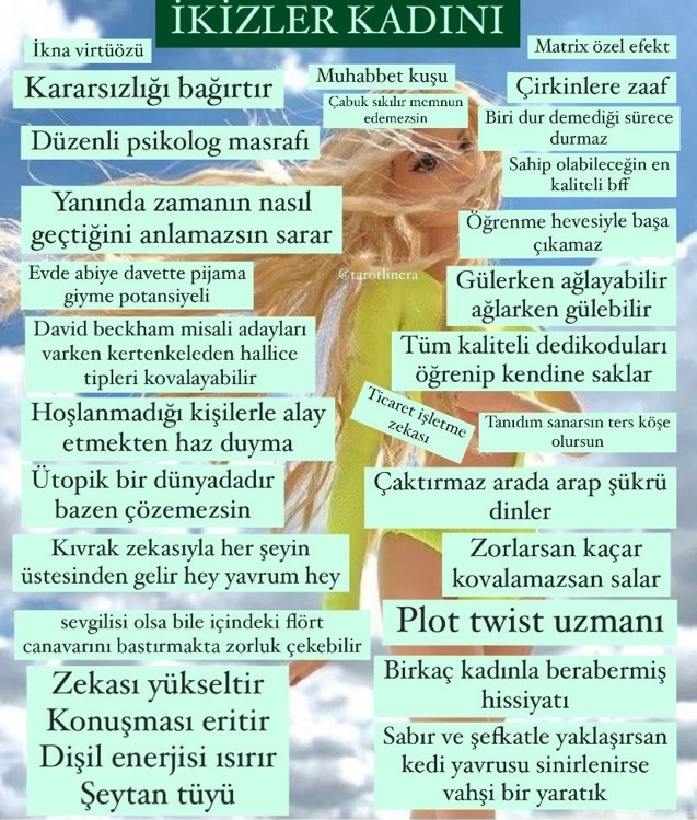 İkizler kadını tanıtım belgesi nedir?