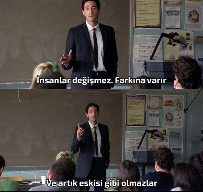 En son neyin farkına vardınız?