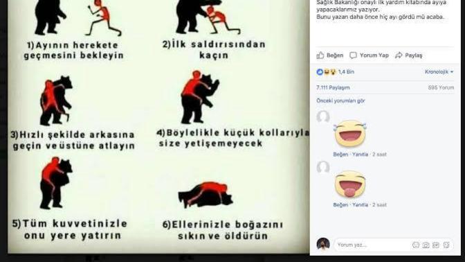 Ayı saldırsa ormanda ne yaparsın:)?