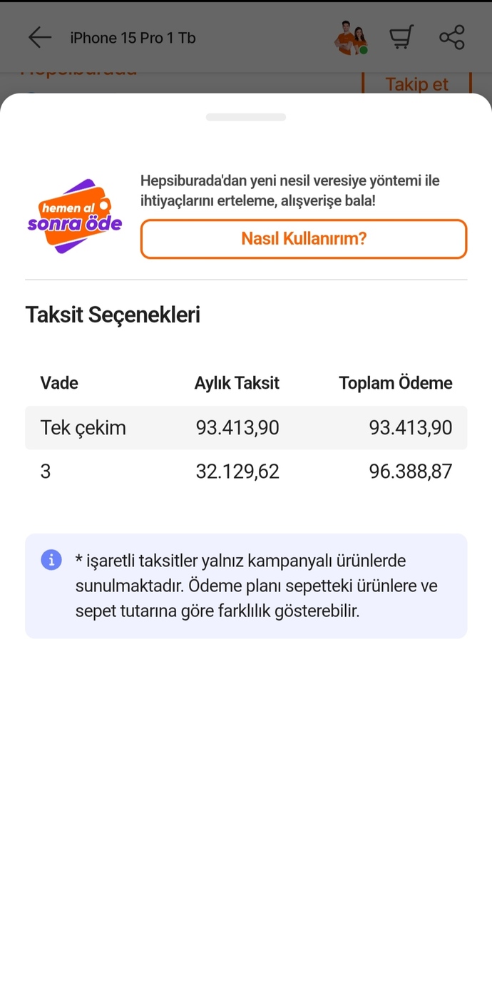 Hepsiburada 1 tb lık versiyonunu 3 taksitle satıyor tabi şartların uygunsa ve banka kartın ziraat olmayacak