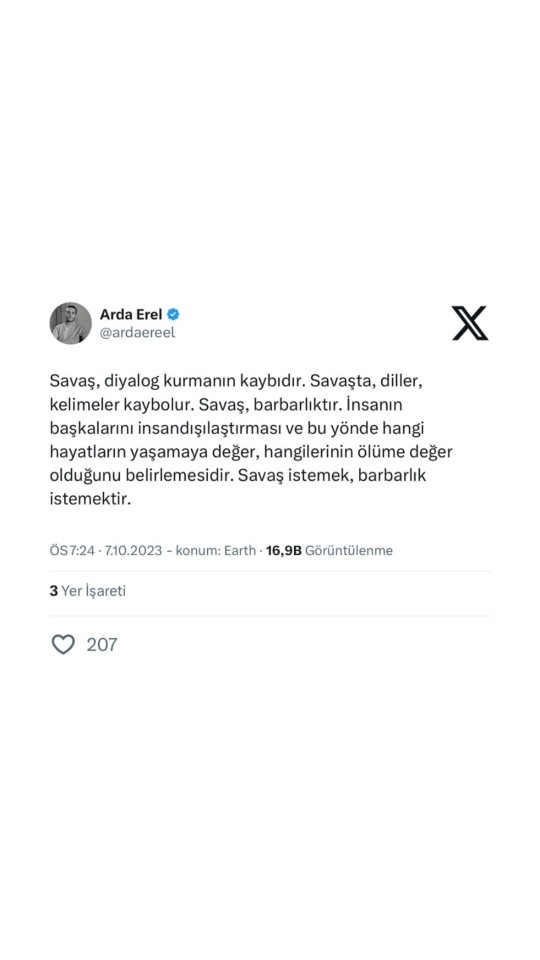 Savaş istemek barbarlık mıdır?