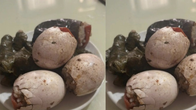 Daha önce yumurta dolması yediniz mi?