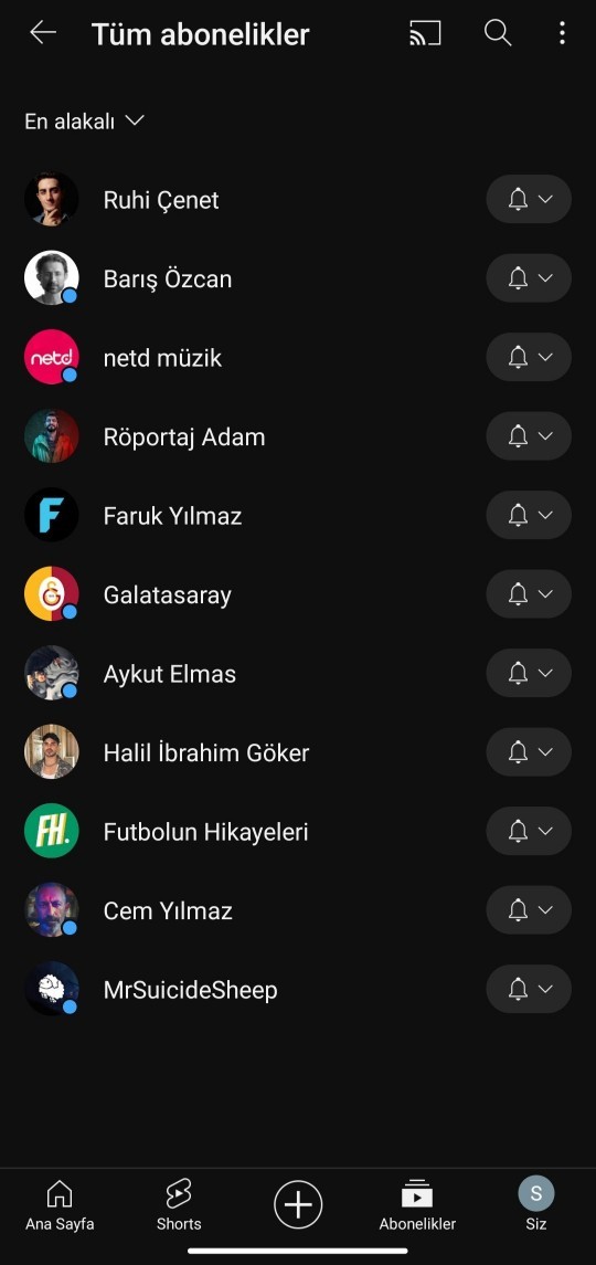 Hangi türk youtuberleri izliyorsunuz?