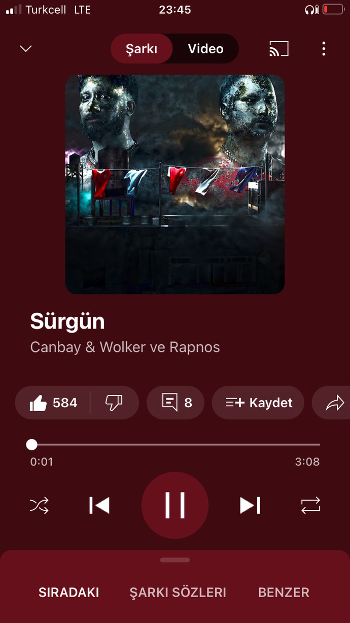 Şu an hangi şarkı çalıyor?