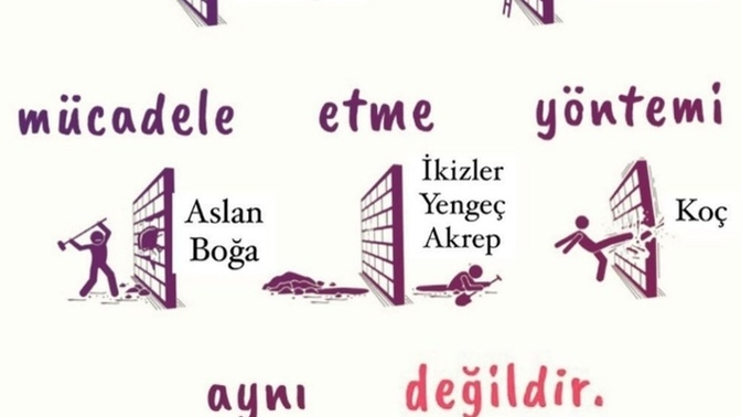 Burcuna göre problemlerinle nasıl baş ediyorsun?