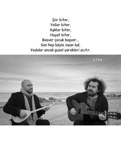 Vedalarla aranız nasıl? Sever misiniz?