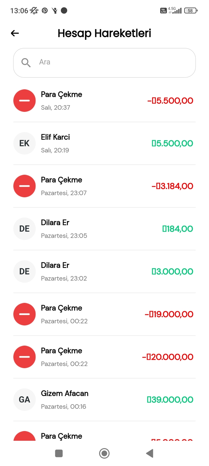 Hesaba gelen para kadar sizi mutlu eden başka bir şey var mı? 