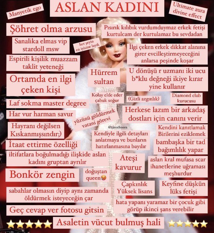 Aslan kadını tanıtım belgesi nedir?