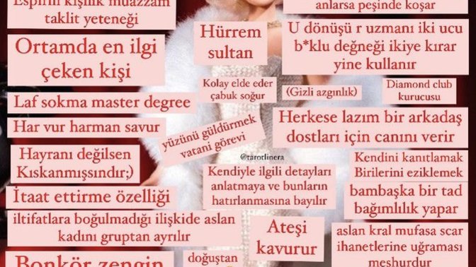 Aslan kadını tanıtım belgesi nedir?