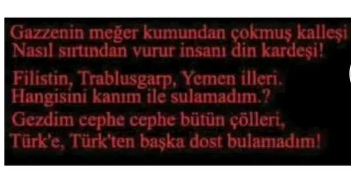 Cihad isteyen kendini bilmezler bu soru altina gelir misiniz? Ben sizin gibi yazılan görüşleri kaldırmayacağım, buyrun?