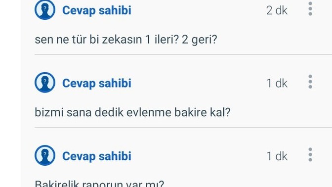 Gizliye alıp hakaret edenler A. B. Versin mi?