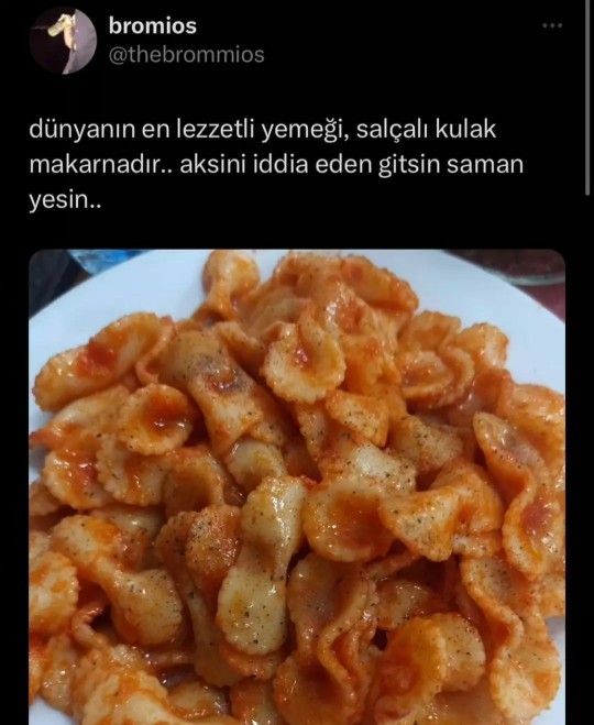 En sevdiğiniz makarna türü nedir 🍜?