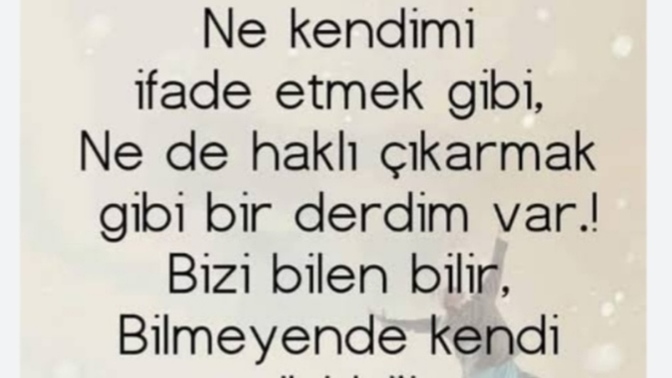 Kendinizi en çok kime ifade etmeye çalışıyor musunuz?