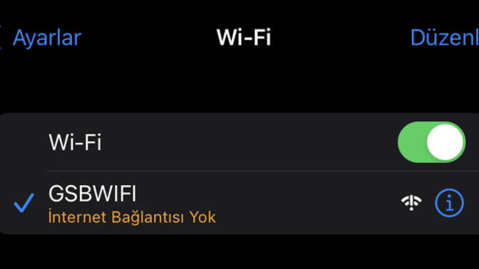 GSBWIFI neden kafasına göre bazen bağlanıp bazen bağlanmıyor?