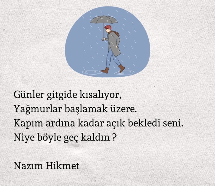 Beklediğiniz birisi var mı?