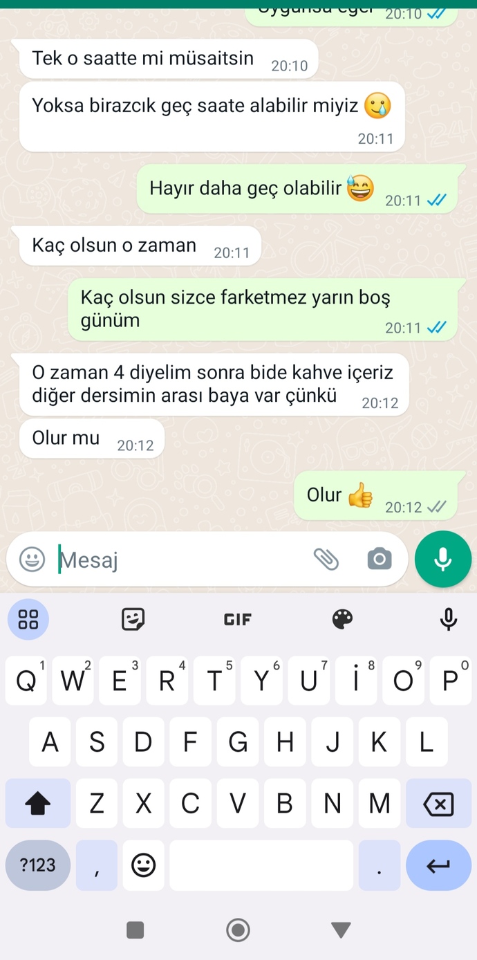 Sizce yanlış anlamalı mıyım?
