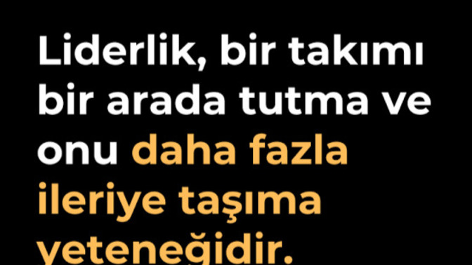 Liderlik vasfınız var mı?
