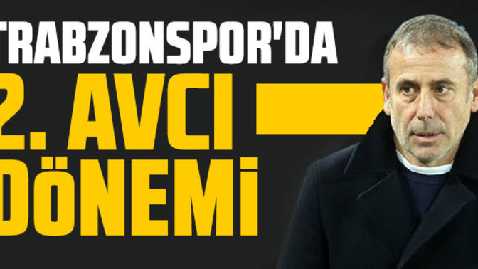 Trabzonspor'da ikinci Abdullah Avcı dönemi resmen başladı! Sizce hoca yeniden başarılı olabilir mi?