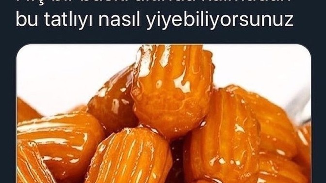 Tulumba tatlısını seviyor musunuz?