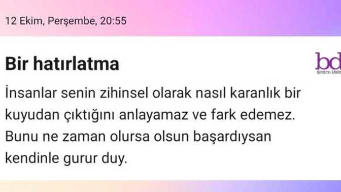 Kendinize yeterince sevgi gösterip, gurur duyuyor musunuz?