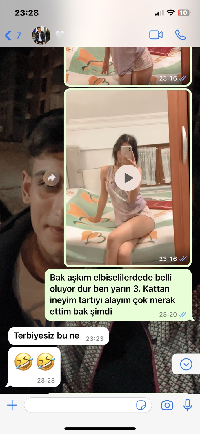 Arkadaşlar sevgilime fotoğraf attım terbiyesiz bu ne dedi ne demek istedi?