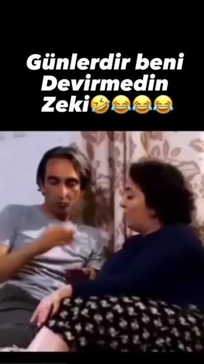 Sen devir Zekiyi 😂