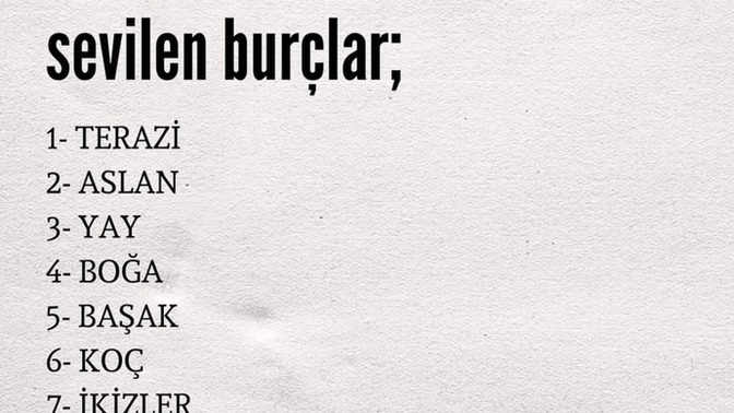 Burcunuza göre ne kadar seviliyorsunuz?