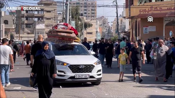 Gazzedeki Filistin halkı İsraili dinleyip güneye gitmeye başlamış Hamas sizce İsraile savaş açarak hata yapmış olabilir mi?