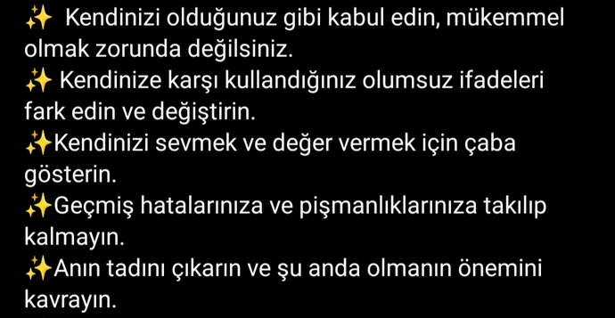 Kendinizle barışık mısınız? Kendinizle barışık olmayı neye borçlusunuz?