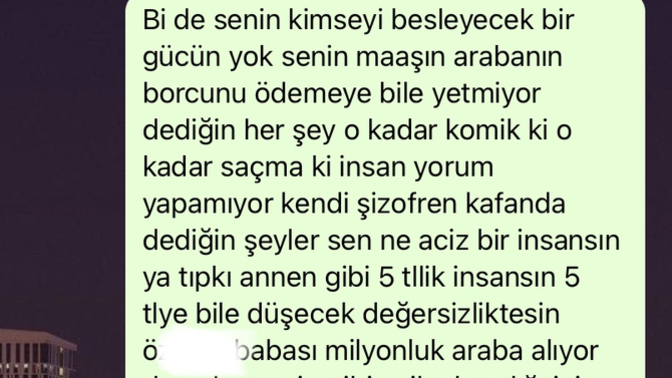 Annemin bana sürekli seni köpek olarak besliyorum mamayla beslediğim köpek dediği aklıma geldiği için böyle yazdım. Hak etmiş mi?