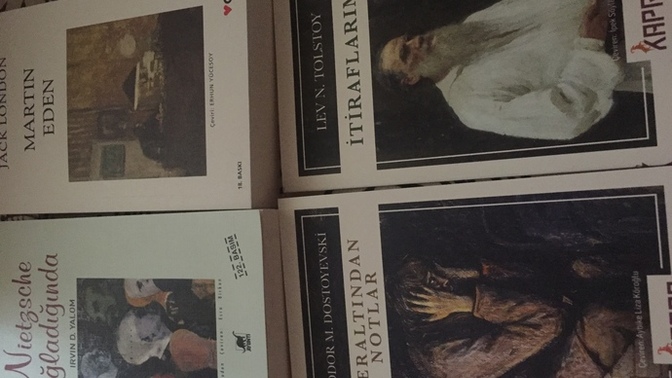 Bir kaç tane roman aldım da hangisinden başlamalıyım bilemedim , okuyan varsa yorum atabilir mi?