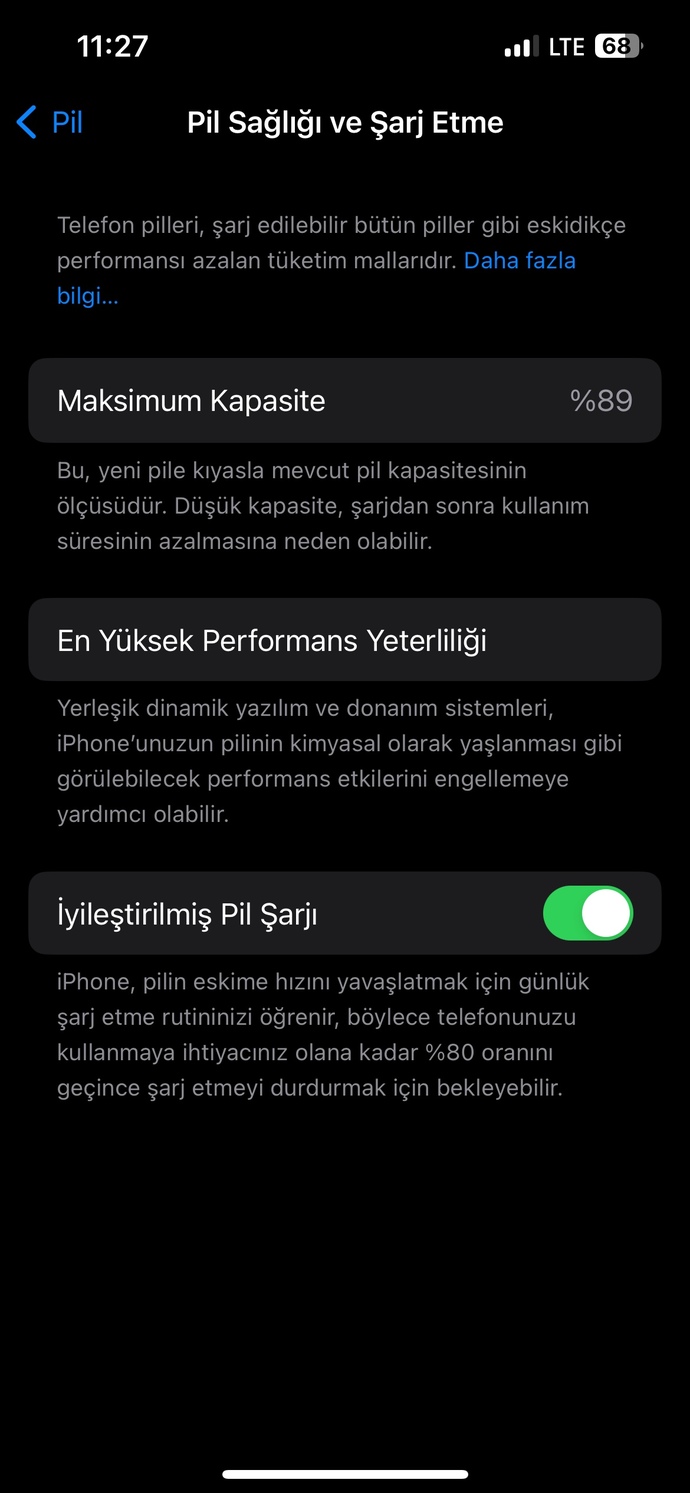 İphone pil sağlığı saçmalığı?