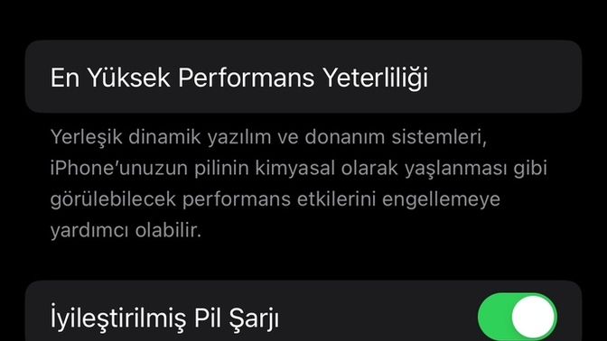 İphone pil sağlığı saçmalığı?