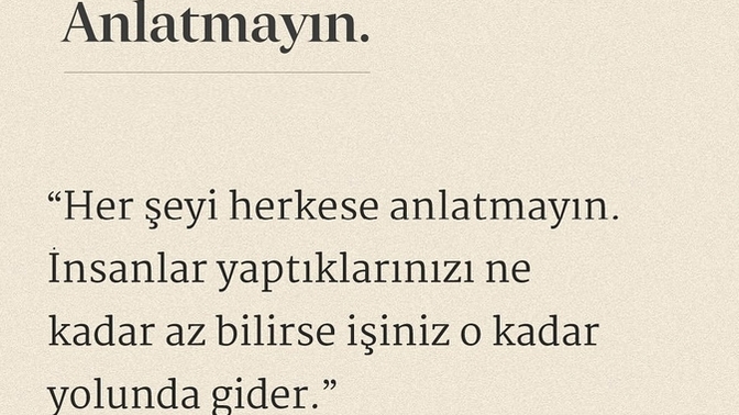 Planlarını Paylaşır Mısınız, Yoksa Bir Tek Siz Mi Bilirsiniz?