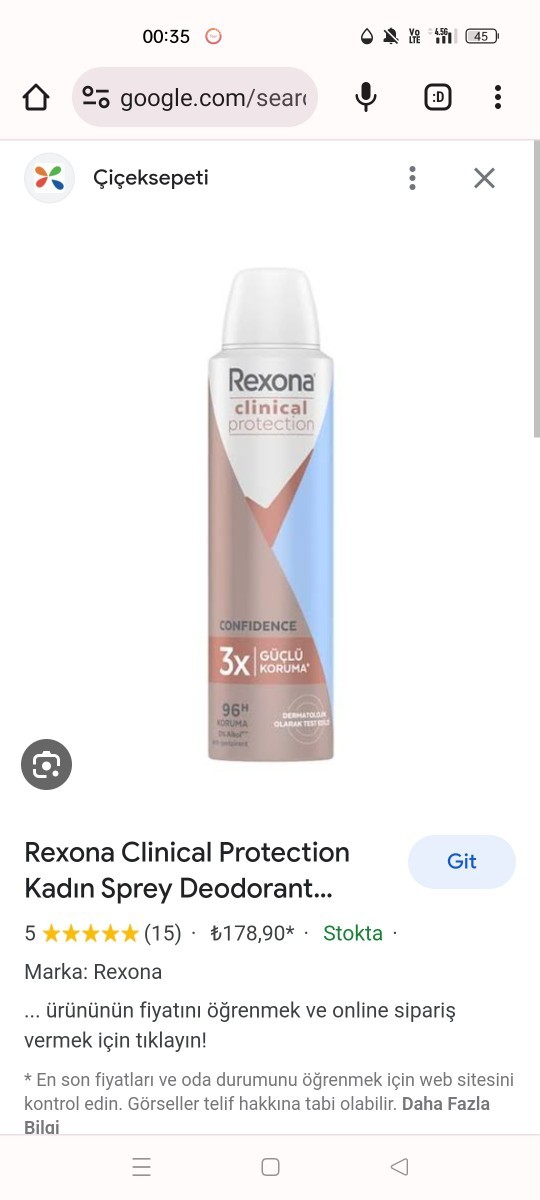 Kaliteli bir deodorant önerir misiniz?