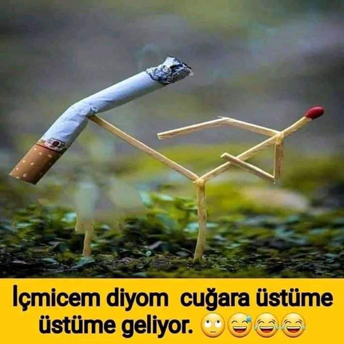 Ulan kibrit sigaraya savaş açar mı 😅 açmış 🫢