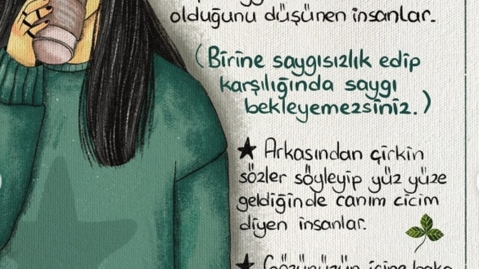 Sevmediğiniz insan davranışları neler?
