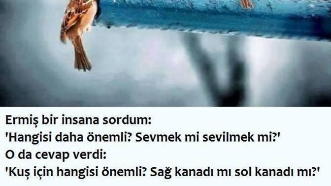 Bir insanı severken en çok nesini seviyorsunuz?