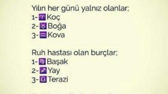 Burcuna göre hangi gruptasın?