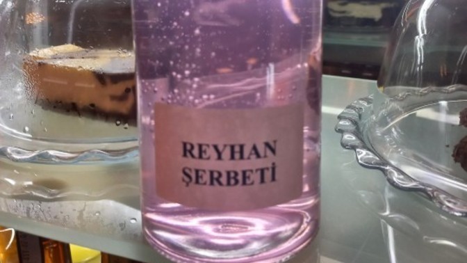 Reyhan şerbeti daha önceden içtiniz mi?